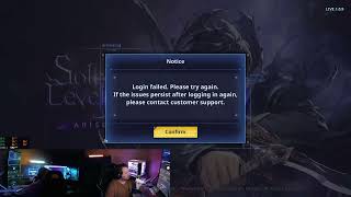 Solo Leveling ARISE  Login Problem on PC and how i get it to work [upl. by Inaffyt392]