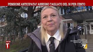 Pensione anticipata Assegno tagliato del 30 per cento [upl. by Tatman956]