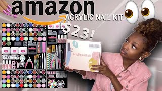 Amazon nail kit for beginners  is it any good  Reshe [upl. by Maximo]