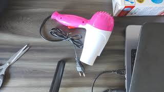 Nova hair dryer unboxing [upl. by Adolf711]