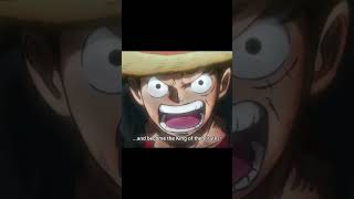 quotAnd become the king of the piratesquot  Luffy Edit  wasted slowed  edit luffy onepiece zoro [upl. by Sirtaeb]