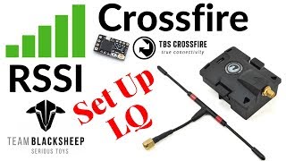 How To Set Up RSSI  LQ in OSD for Betaflight amp Crossfire [upl. by Arvy]