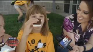 Surprise Squad helps kids cool off with free ice cream [upl. by Anicart163]