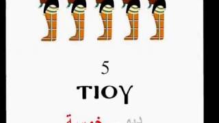 Coptic Numbers  bohiric dialect  الارقام القبطيه [upl. by Atrahc]