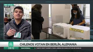 Plebiscito Chile  Chilenos votan en Alemania [upl. by Ysnat]