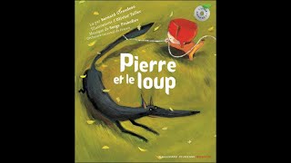 PIERRE ET LE LOUP Prokofiev YOUTUBEConte Pour Enfant en image conte livreaudio [upl. by Eisac398]