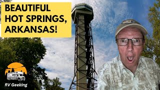 Explore Hot Springs Arkansas Fordyce Bathhouse and Mountain Tower Drive [upl. by Rosanna]