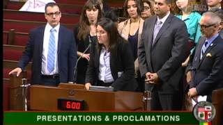 CalFresh Awareness MonthLos Angeles City Council Presentation [upl. by Ruenhcs]