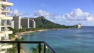 Outrigger Waikiki Beach Resort Diamond Head Corner Suite Walk Through  1117 [upl. by Ardnic21]