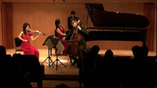 A Piazzolla quotFour Seasons  Summerquot  IF Piano Trio [upl. by Marozas]