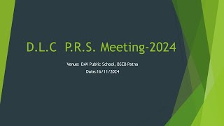 DLC PRS Meeting2024 [upl. by Mack56]