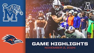 Game Highlights Memphis vs UTSA November 2 2024 [upl. by Lewin]