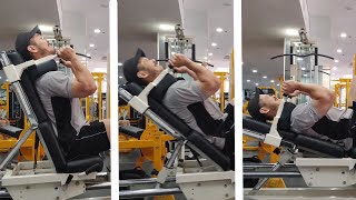 Technogym old school leg press [upl. by Harshman]