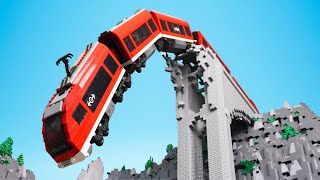 LEGO Train Crash [upl. by Suillenroc]