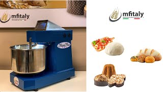 MFITALY  Impastatrice a spirale MiniMix Pro Edition  Spiral Dough Mixer  Amasadora de pan [upl. by Racklin]