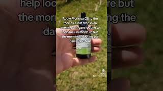 Should you put Moringa Oil on before or after moisturizerMORINGA moringaseedoil moringaoil skin [upl. by Snehpets801]