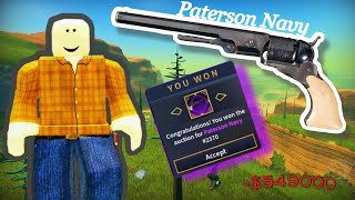 FINALLY BUYING THE PATERSON NAVY  SHOWCASE Wild West [upl. by Rois]