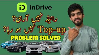 inDrive App issues  Missing Top Up option  inDrive No ride request [upl. by Ycal]