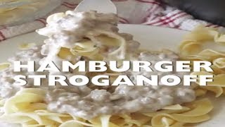 Easy Hamburger Stroganoff [upl. by Ahsiuqram]