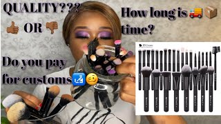 DUCARE 27in1 BRUSHES Review  Performance Quality Packaging Customs [upl. by Landry769]