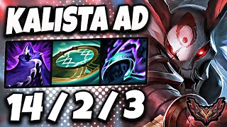 Kalista vs Caitlyn  ADC  Patch 1410 Korea Grandmaster ✅ [upl. by Sinnaiy387]