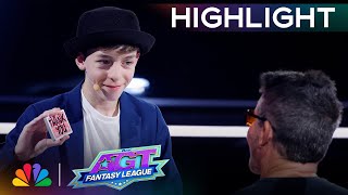 Cillian OConnors INSPIRING magic receives a STANDING OVATION  AGT Fantasy League 2024 [upl. by Aneeuq]