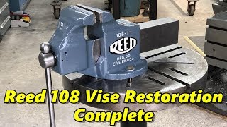 SNS 255 Reed 108 Vise Restoration [upl. by Eiramanig]