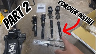 BC Racing BR Coilover PT 2  ADJUSTING  BMW  Z4  E89 [upl. by Neehar]