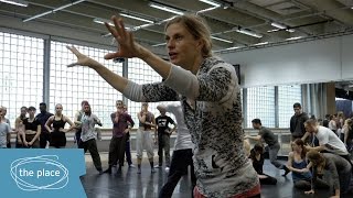 Olivier Award winner Crystal Pite talks about working with our students [upl. by Llerrit622]