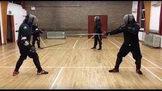 Backsword vs Rapier Malcolm vs Nick [upl. by Mafalda5]