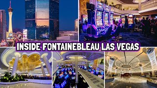 FINALLY ITS OPENING Inside Fontainebleau Las Vegas The Ultimate Las Vegas Strip’s Newest Resort [upl. by Geminius]