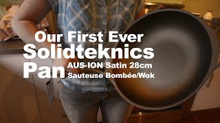 Our first Solidteknics Pan Aus Ion 28cm wok [upl. by Rodman276]