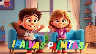 👏🌴 Palmas Palmitas Canción Infantil ¡Diversión con Ritmo y Sabor Tropical 🌟🎵 CanciónInfantil [upl. by Olumor]