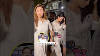 Mannara and Adaa Khan breakdown after coming from Baba Siddique’s residence 💔💔💔 [upl. by Tuchman]