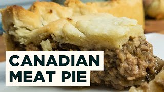 Canadian Meat Pie Recipe  How to cook Tourtière Québécoise [upl. by Millar]