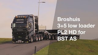 Broshuis 35 dolly low loader for BST AS [upl. by Mukul342]