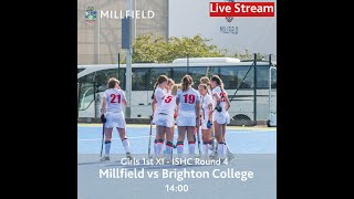 Millfield Hockey vs Brighton College [upl. by Kellie970]