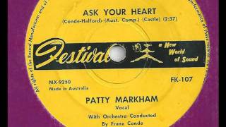 Patty Markham  Ask Your Heart  1961  Festival FK107  B Side to Blue Star [upl. by Brottman]