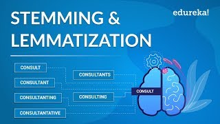 Stemming And Lemmatization Tutorial  Natural Language Processing NLP With Python  Edureka [upl. by Einegue]