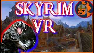 【SKYRIM VR】That one time I got isekaied to Skyrim and had to slay dragons [upl. by Lizbeth]