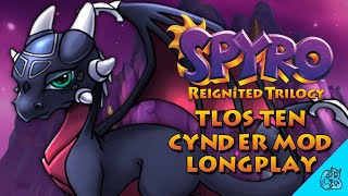 Spyro Reignited Trilogy Spyro 1 PC Full Longplay 120 Walkthrough  TLOS TEN Cynder Mod [upl. by Elatsyrc702]