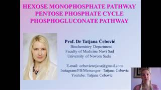 Hexose monophosphate pathway [upl. by Su]