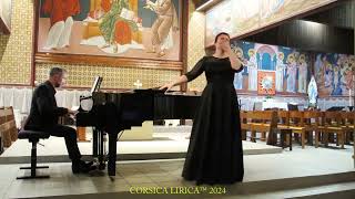 TREGAN MARCUZ Lauriane France Mezzo soprano demiefinale CORSICA LIRICA 2024 [upl. by Belding]