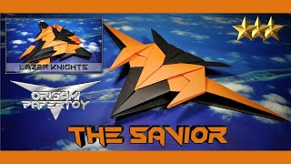 Origami Plane Papertoy  THE SAVIOR The Five  part 1  deyeight collection 2019 [upl. by Dis459]