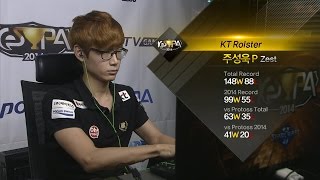 KeSPA Cup 2014 Zest vs herO Set4 Foxtrot Labs EsportsTV SPL2014 [upl. by Yaral317]