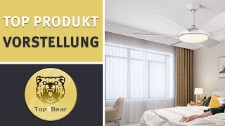 ✅ Deckenventilator mit Beleuchtung Albrillo LED – Produktvorstellung [upl. by Urias]