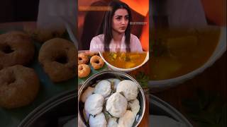 Trisha Favourite South Indian Food  idli Sambar idli sambar idlisambar [upl. by Anilem335]