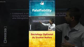 Falsifiability  Sociology Optional  StudyIQ IAS UPSC IAS CSE IPS [upl. by Etteniuqna]