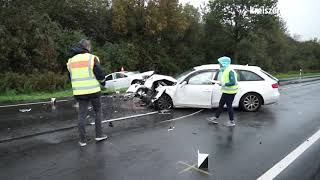 Tödlicher Unfall auf der B214 in Sulingen [upl. by Kerat]