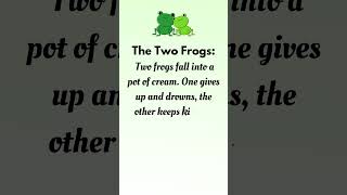 Learn English English stories  Stories for kids  The two frogs [upl. by Anirod]